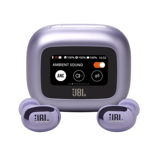 JBL Live Buds 3 - Purple - True wireless Noise Cancelling bud-type earbuds - Hero